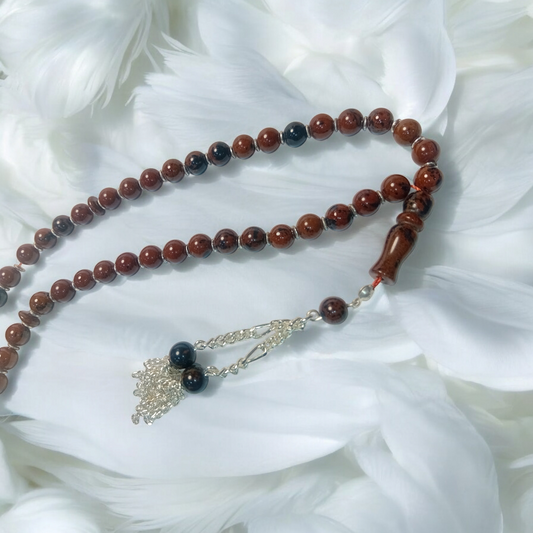 Mahogany Obsidian Rosary