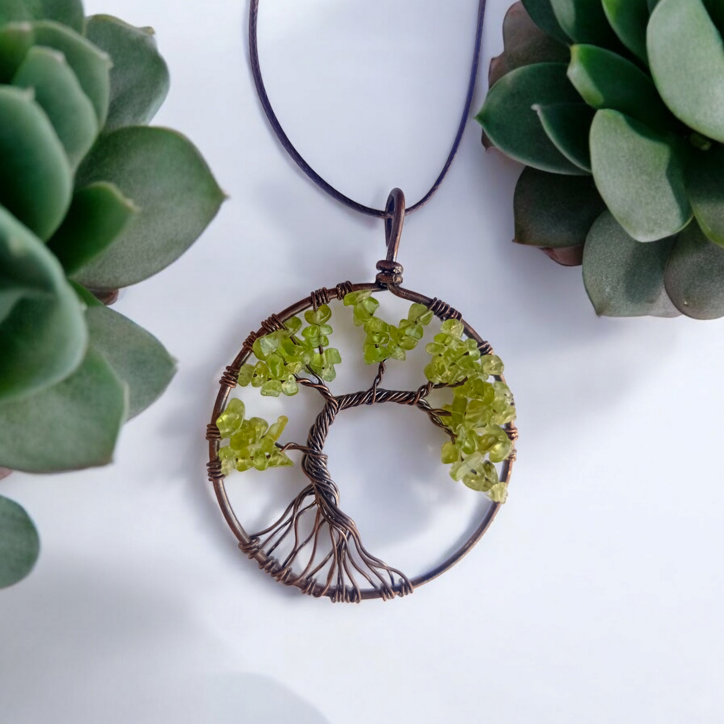 Crystal Tree Necklace