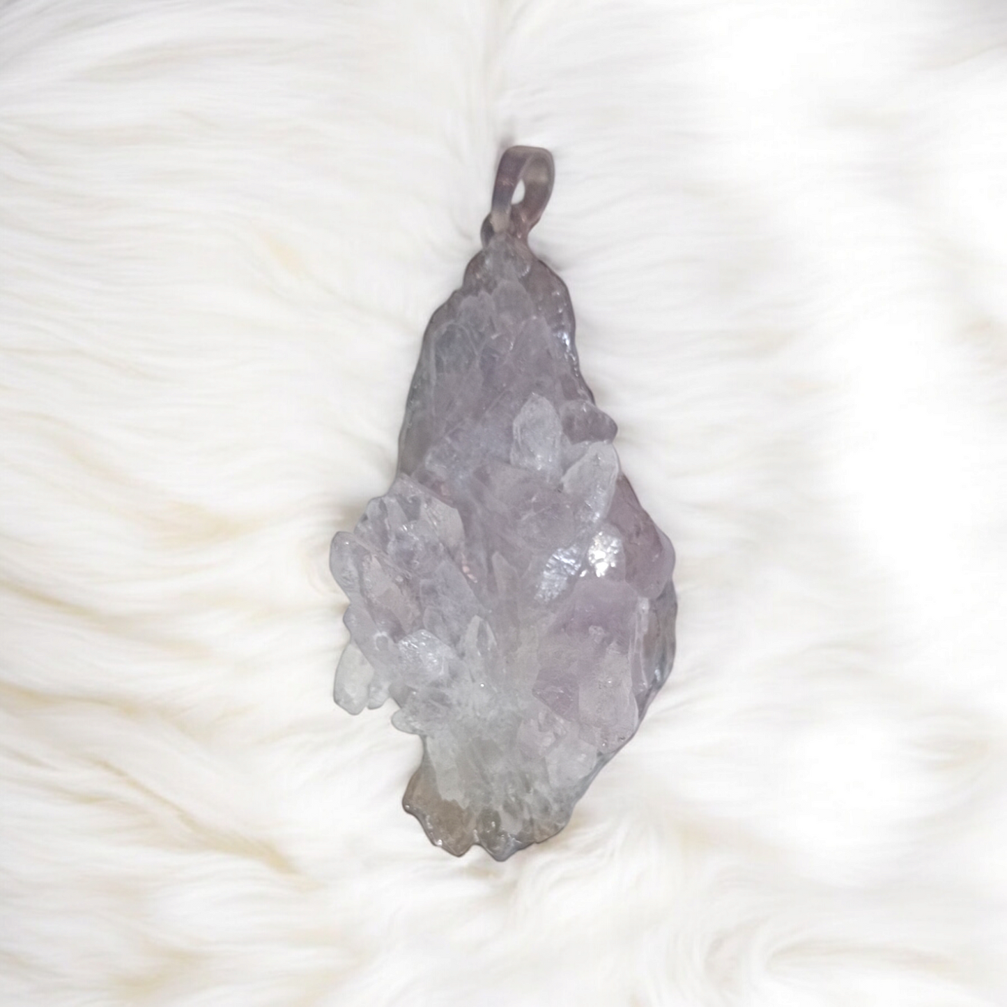 Amethyst Cluster Necklace