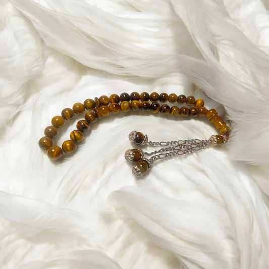 Tiger's Eye Rosary