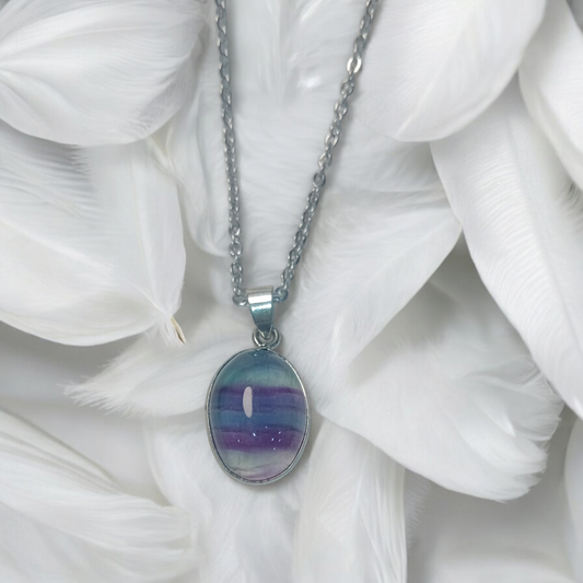 Mini Fluorite Necklace