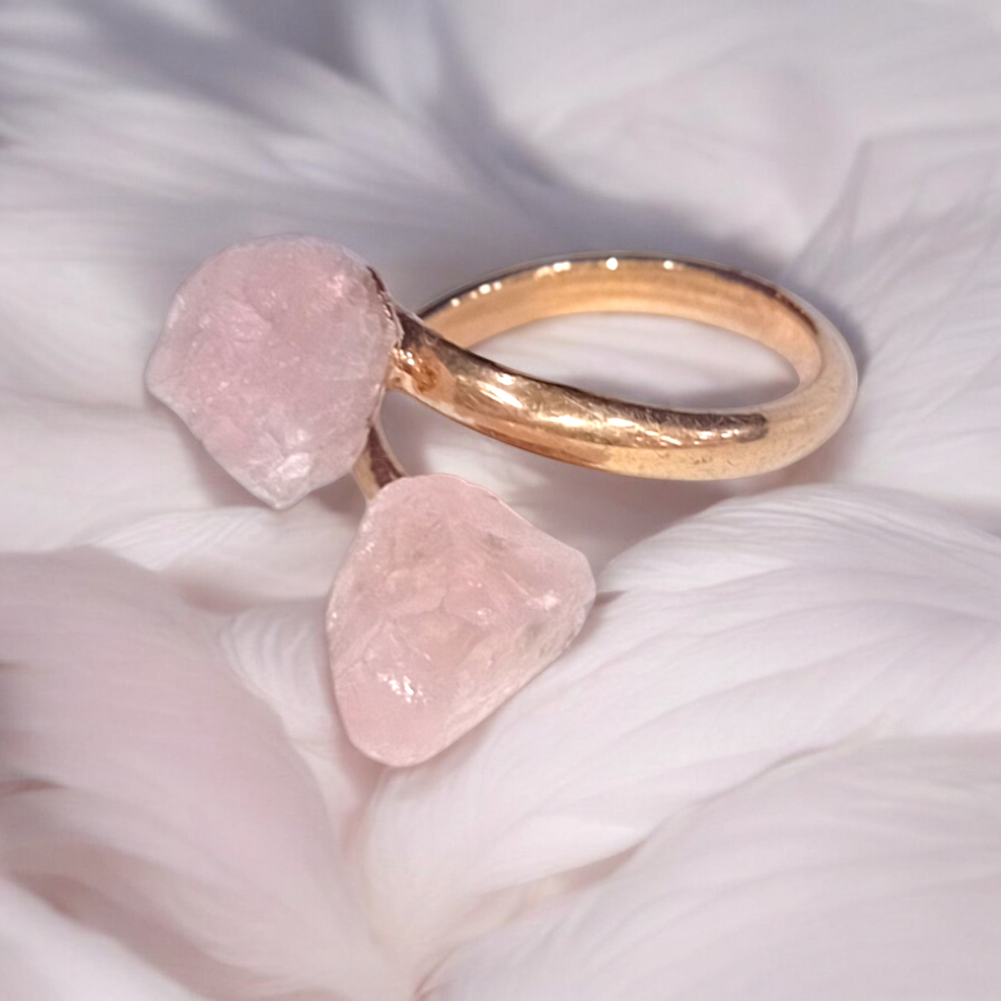 Rose Quartz Ring