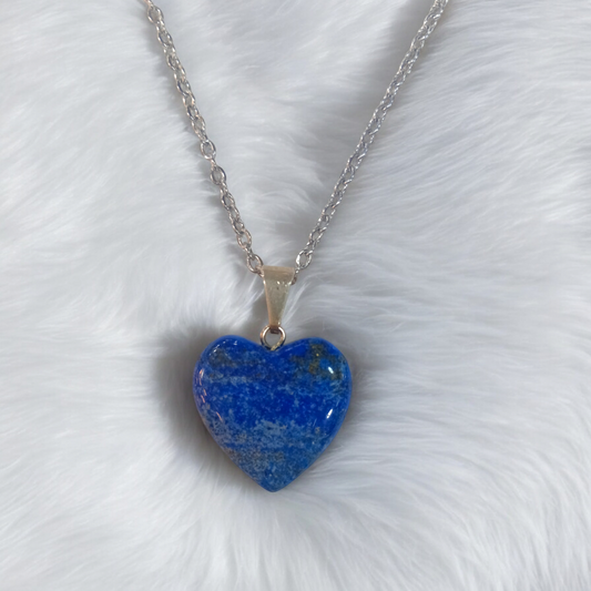 Lapis Lazuli Heart Necklace