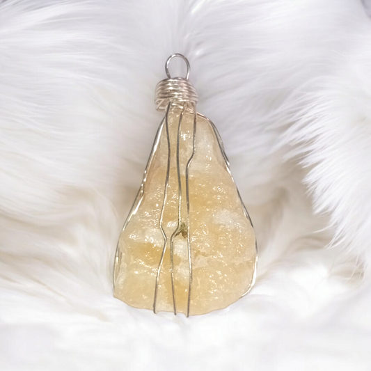 Calcite Wire-Wrapped