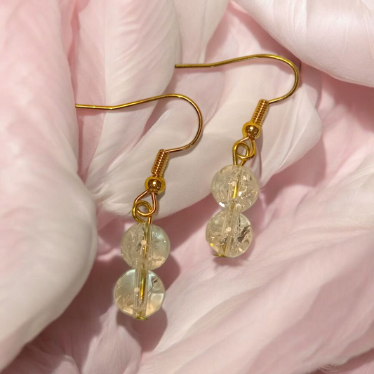 Clear Quartz Earrings